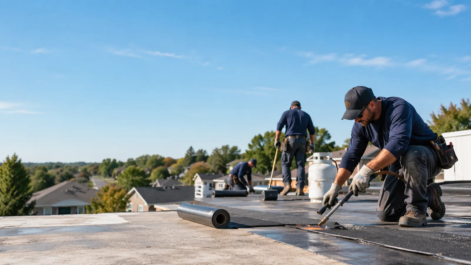 Flat Roof Leak Repair providers in Highland, OH